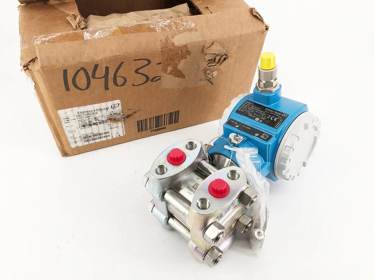 New Endress + Hauser PMD75-6JQK1/0 Pressure Transmitter DELTABAR-S 52017192