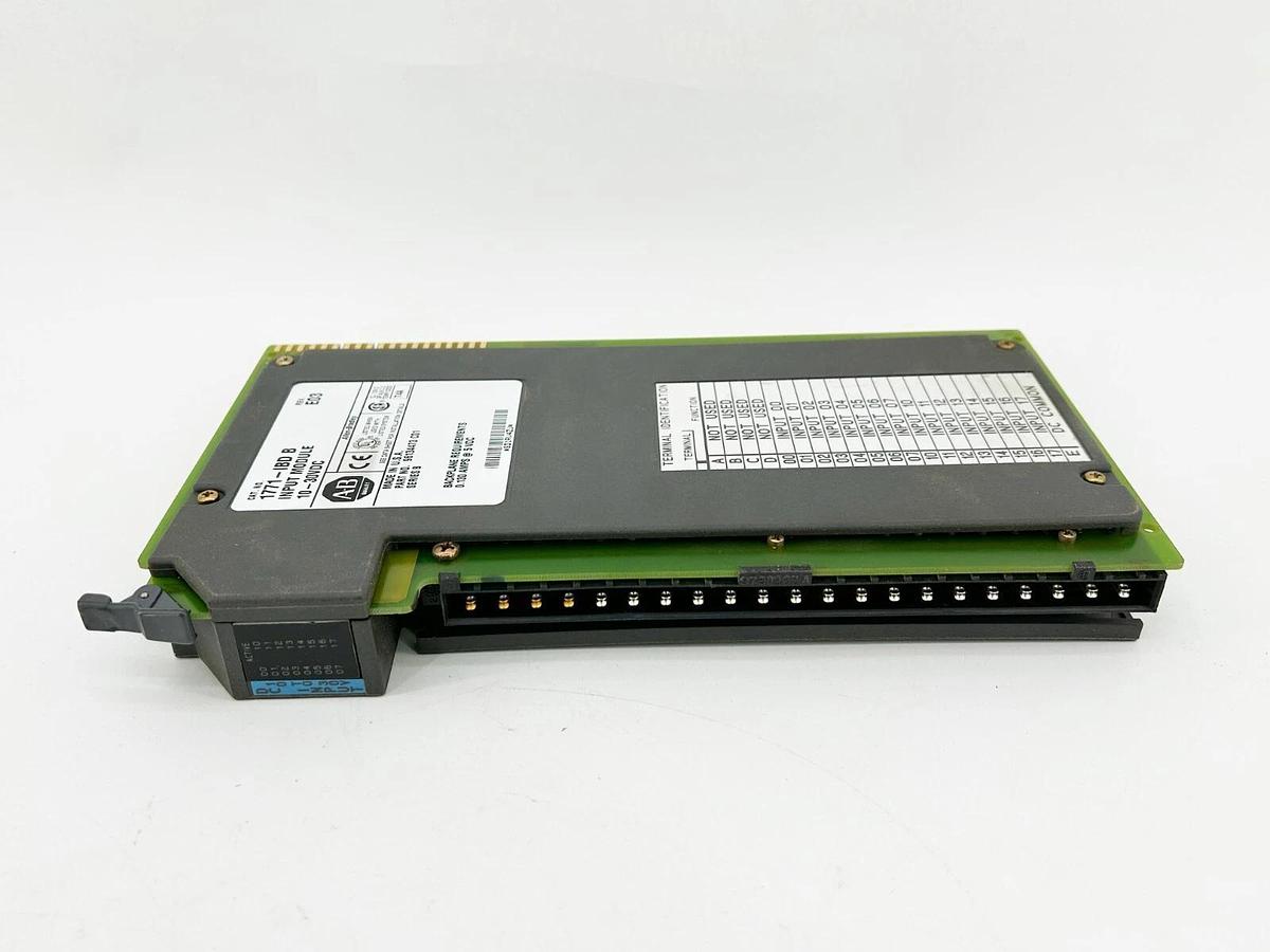 Used Allen Bradley 1771-IBD Input Module 30VDC 16Point Digital Sink Wiring Arm Ser.B