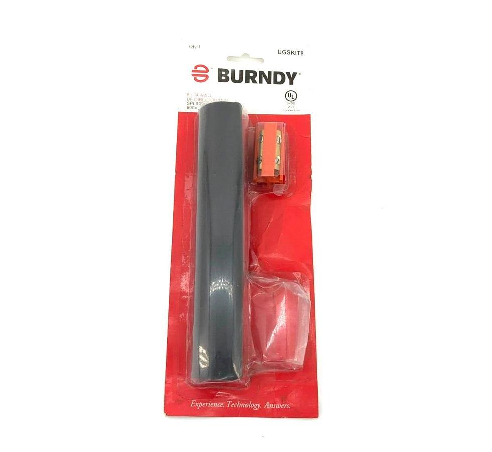 New Burndy UGSKIT8 UF Direct Burial Splice Kit, 8 AWG - 14 AWG Copper Wire Range