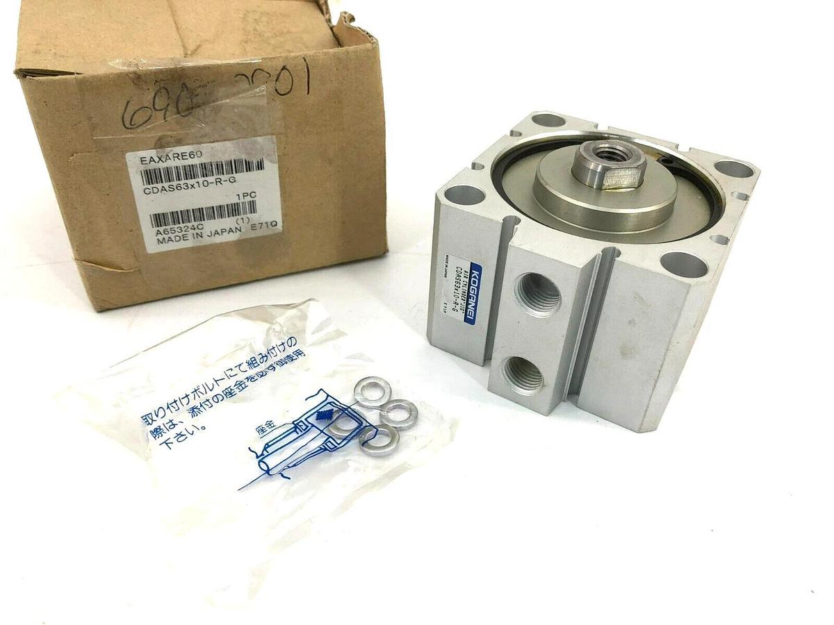 New Koganei CDAS63X10-R-G Air Cylinder