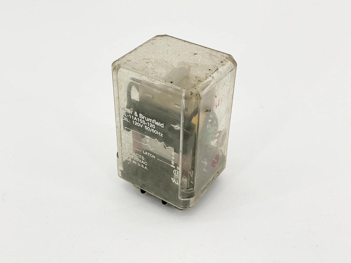 Used Potter Brumfield KUL11A15S/120 Relay 120V 10A 60Hz 11P
