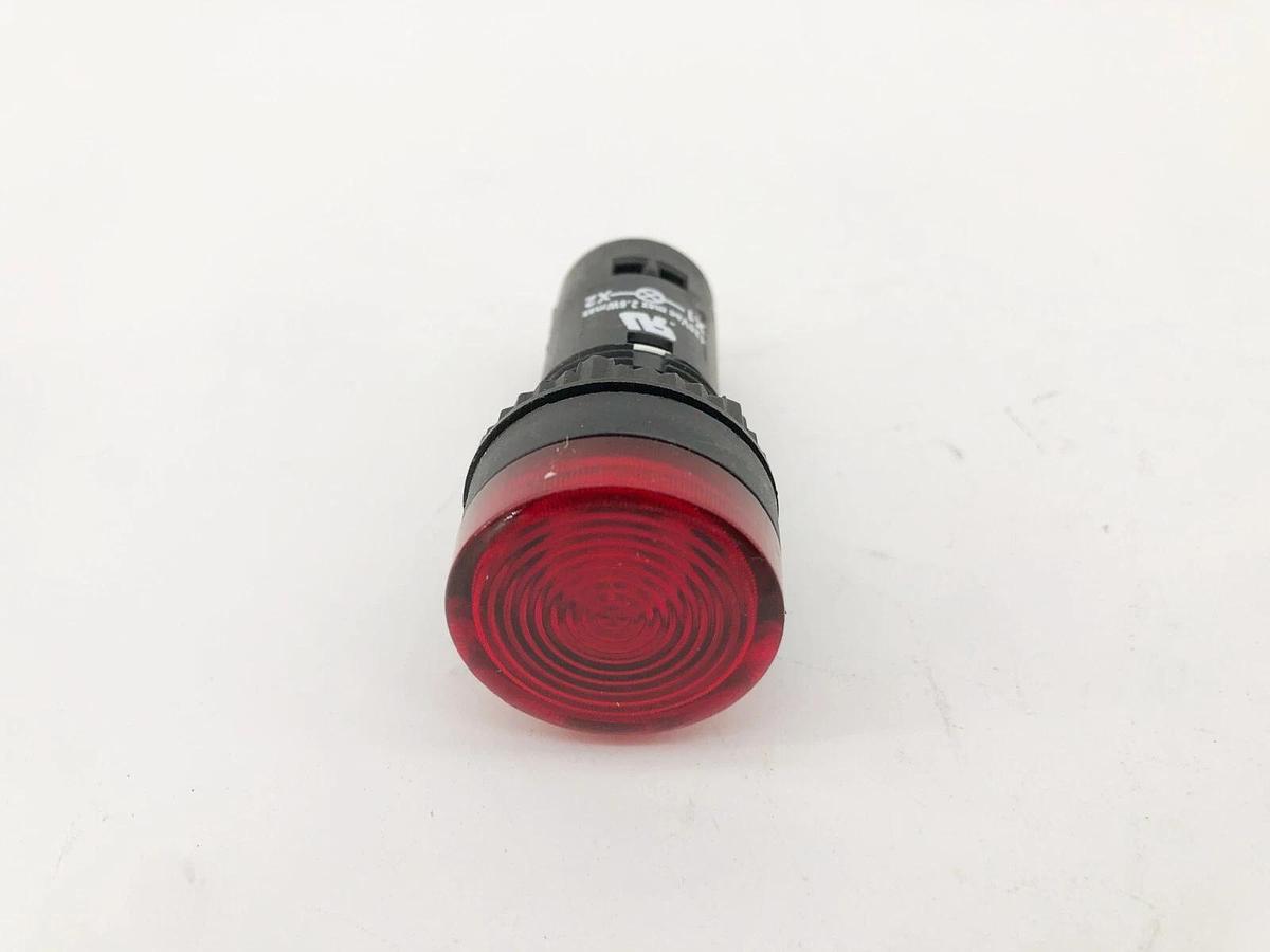 Lot of 3 New Baco Controls S20SA/SB Red Indicator Lights 120V - No Box