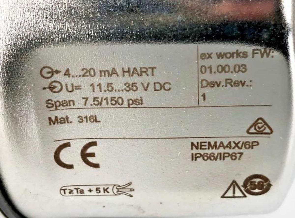 New Endress + Hauser Cerabar M PMP55-536L3/0 Transmitter 71086210
