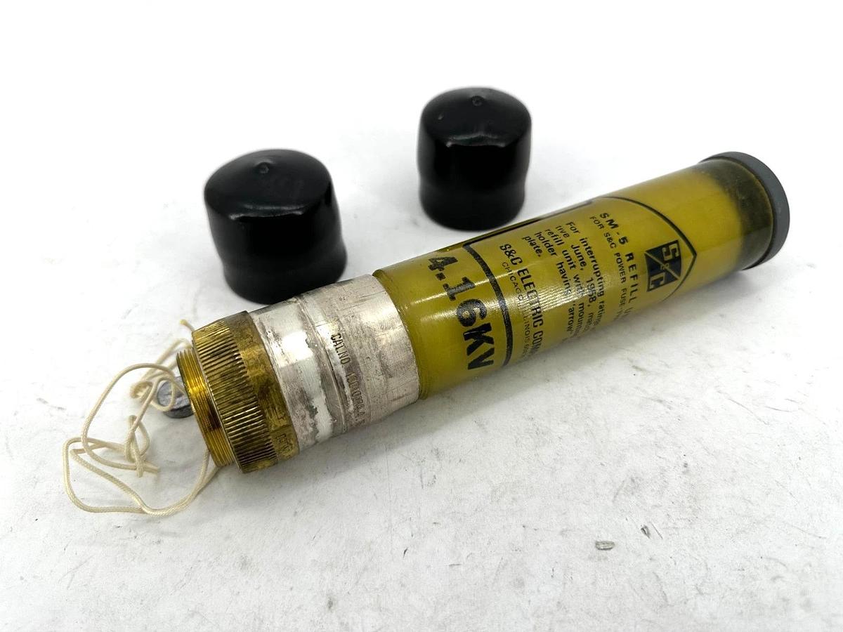 New S&C Electric 130100R4 SM-5 Fuse Refill Unit 4.16KV AMP 65E