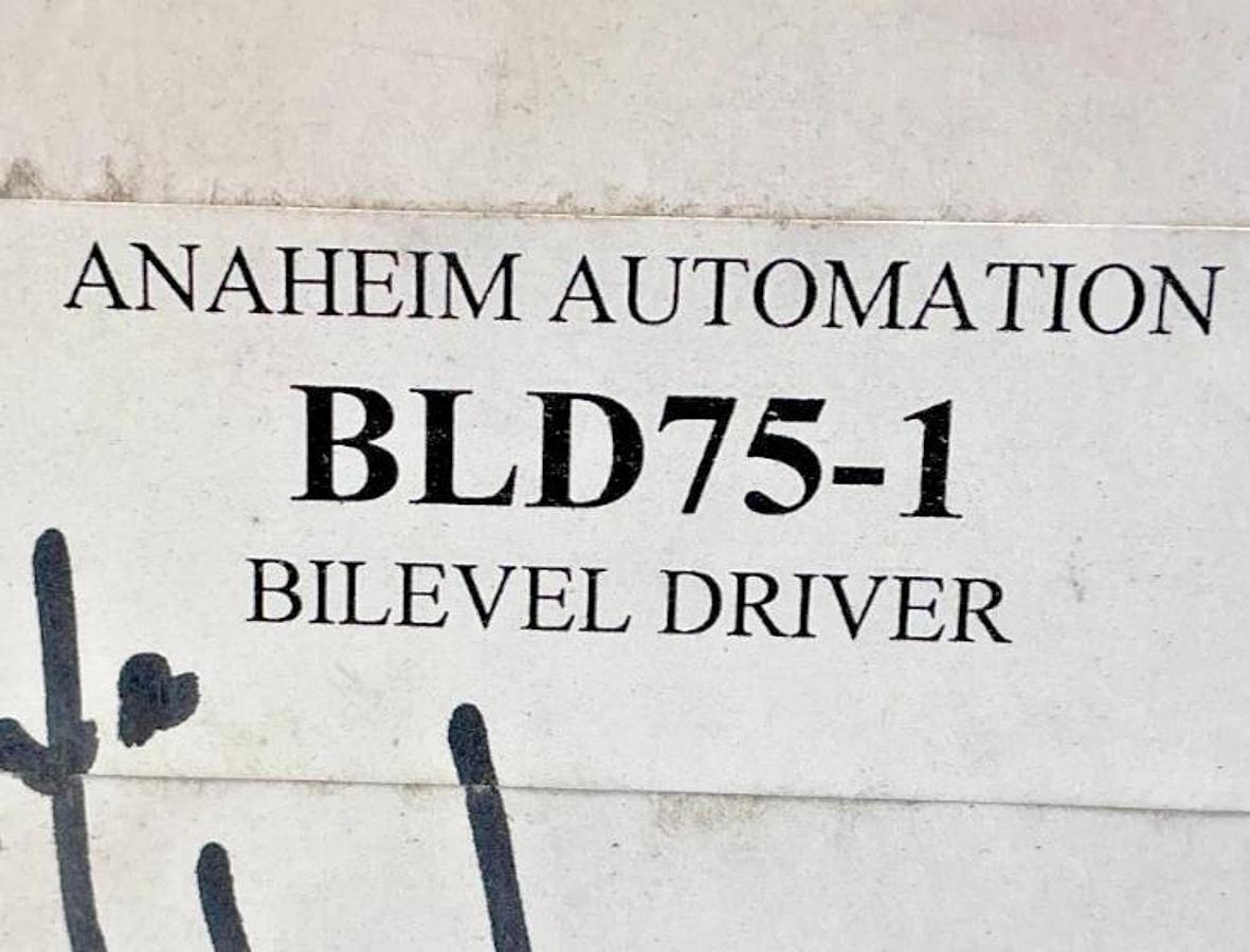 New Anaheim Automation BLD75-1 Bilevel Step Motor Driver Unipolar Op 10A 24VDC