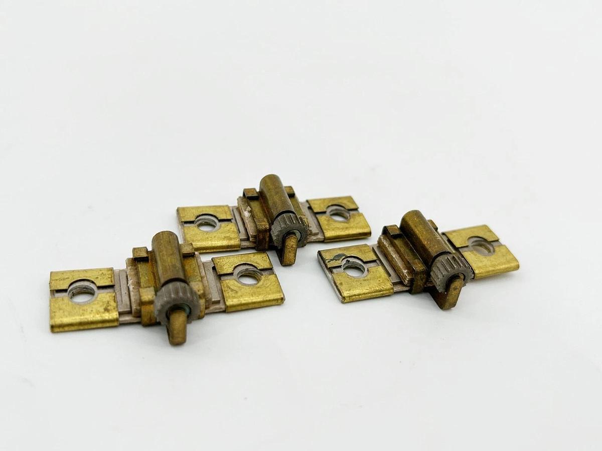 Used Lot of 3 Square D SB6.25 Thermal Overload Relay Heating Element