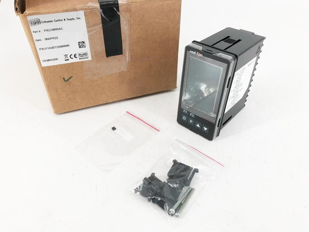 New ECS Red Lion PXU18RRAC Temperature Controller 100-240VAC