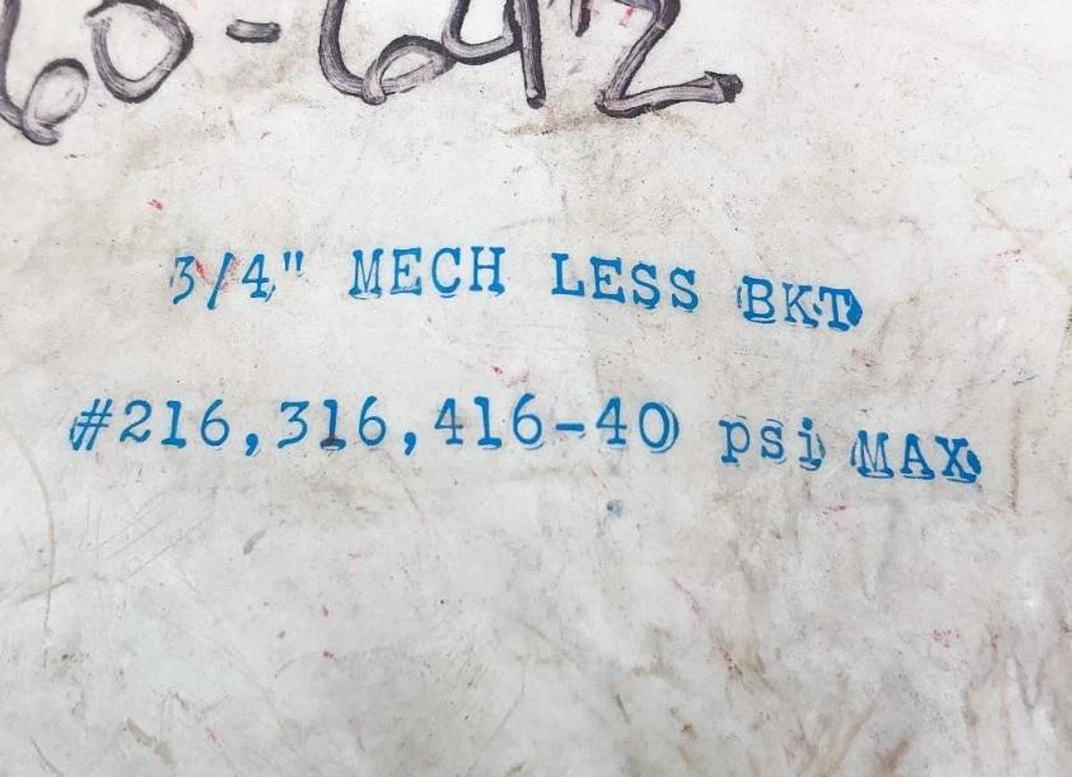 New Armstrong 3/4" MECH LESS BKT Repair Kit #216 316 416 40psi