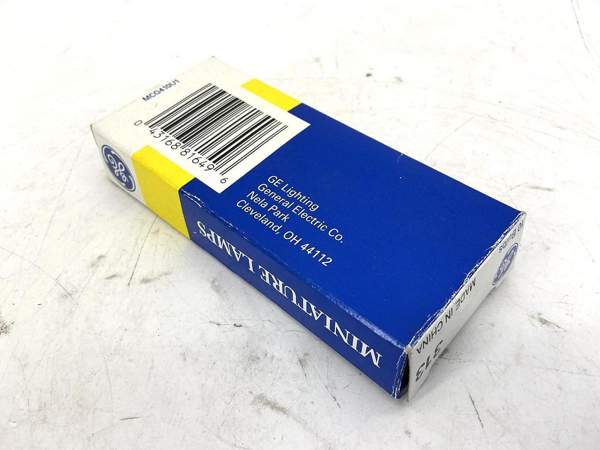 Lot of 18 New GE General Electric 313 Mini Lamp Bulb 5W 0.17A 28V