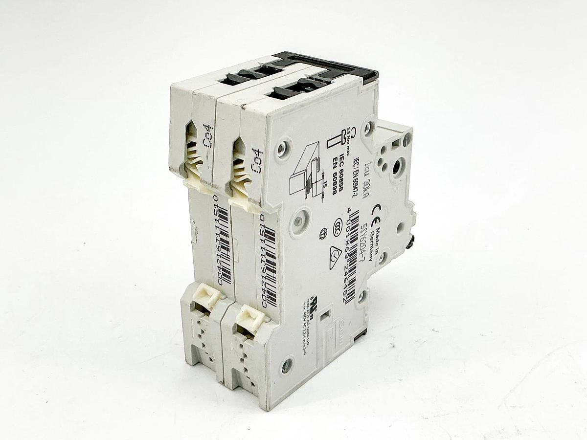 New Siemens 5SY6204-7 Mini Circuit Breaker 400V 2P - No Box