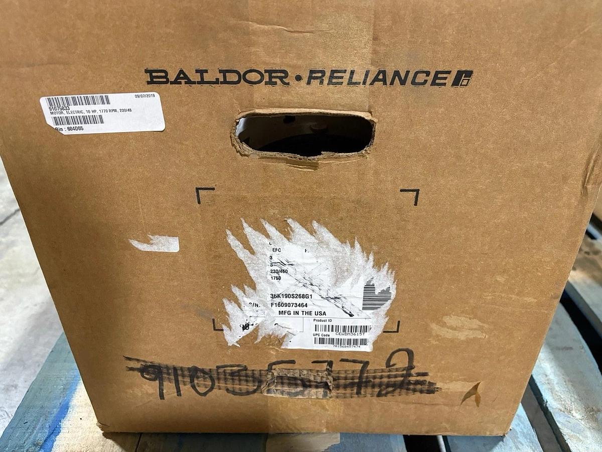New Baldor CEWDM3714T 10HP TEFC Washdown Motor 230/460V 1800rpm 215TC Frame