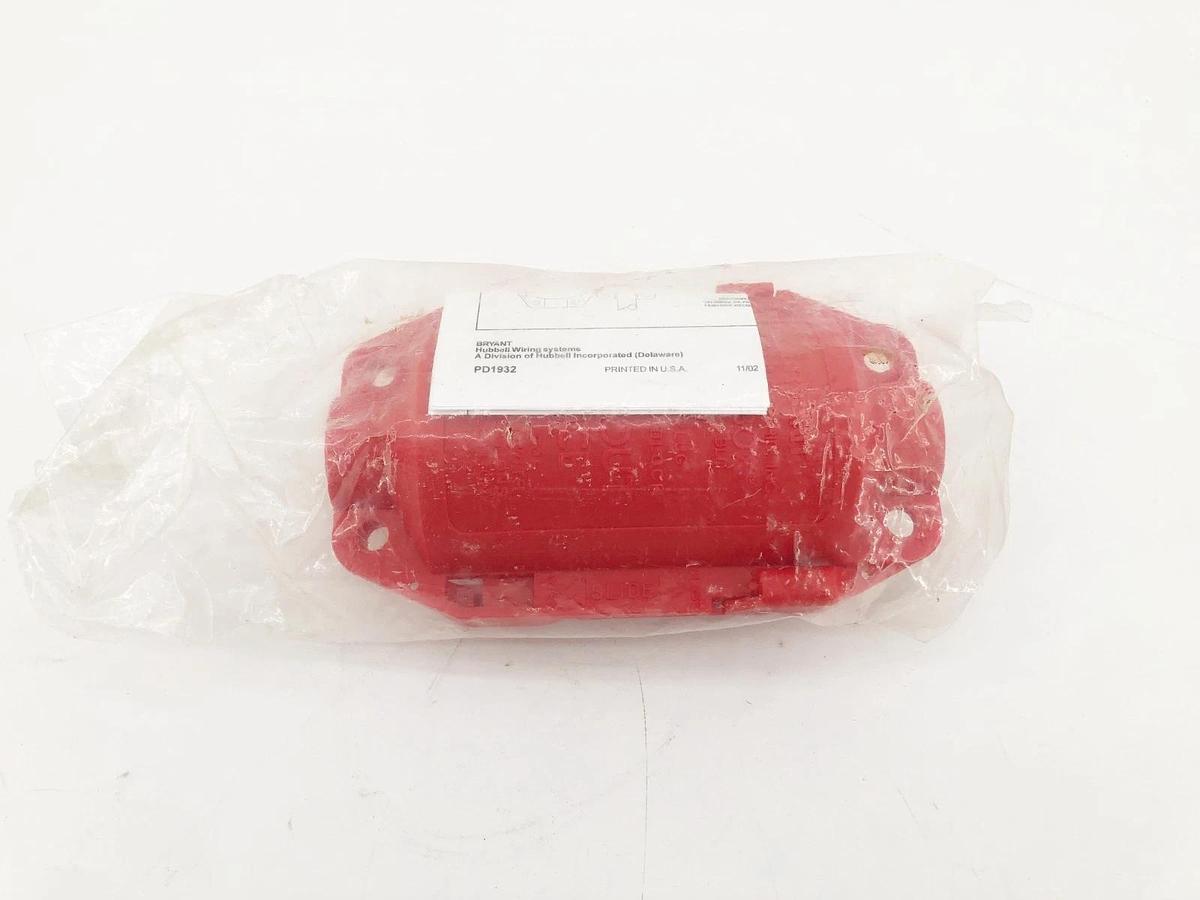 New Bryant BLD Plug Lockout Device Red
