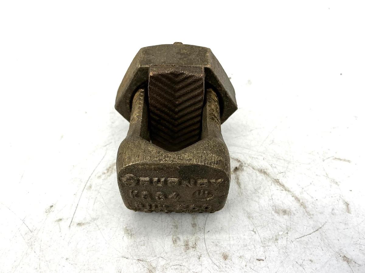 New Burndy KS34 Split Bolt Connector Copper RUN 500 T2/0-500 KS-34 - No Box