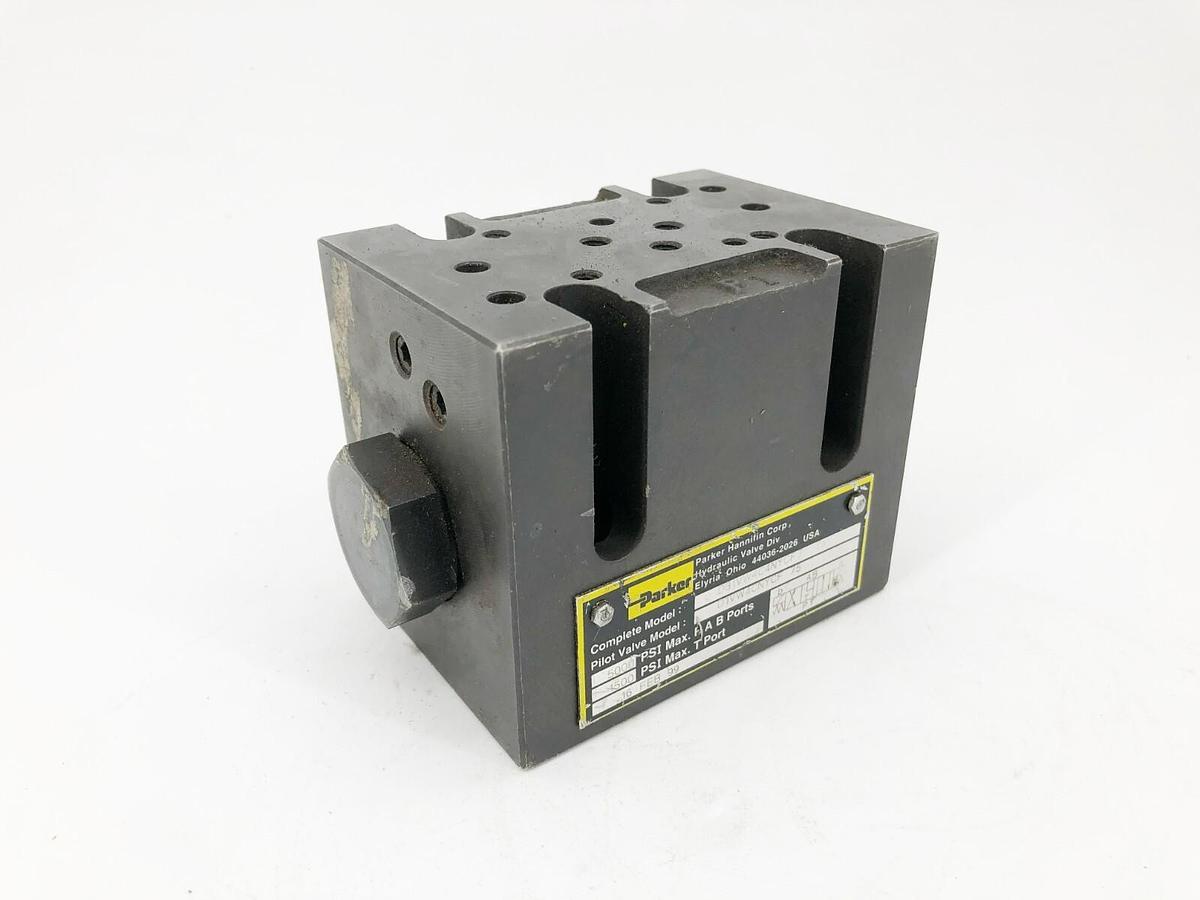 Used Parker D31VW4C4NYCF7-75 Hydraulic Valve Body Only 5000psi