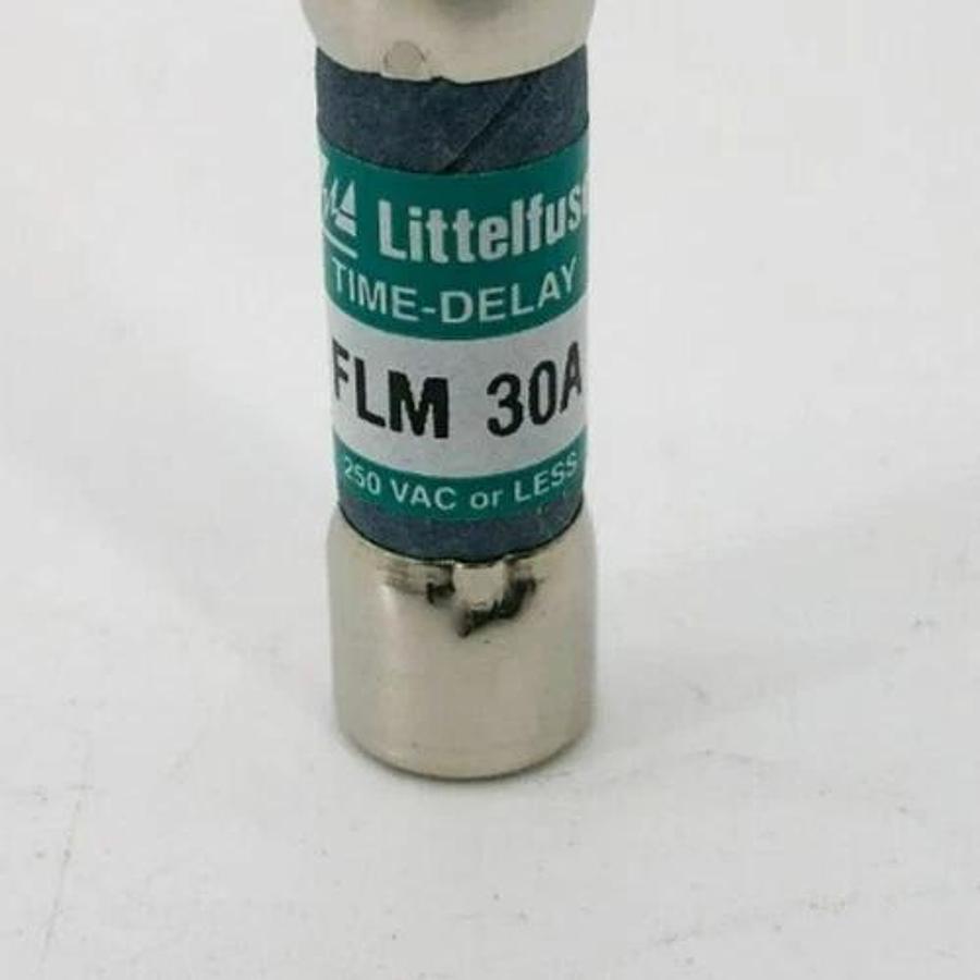 Lot of 9 New Littelfuse FLM-30 Time Delay Fuses 30A 250V