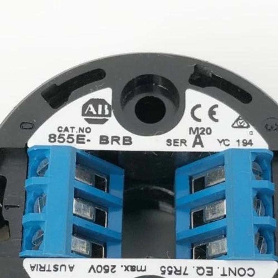 New Allen Bradley 855E-BRBC Ser. A Surface-M20 Base and Cap Black - No Box
