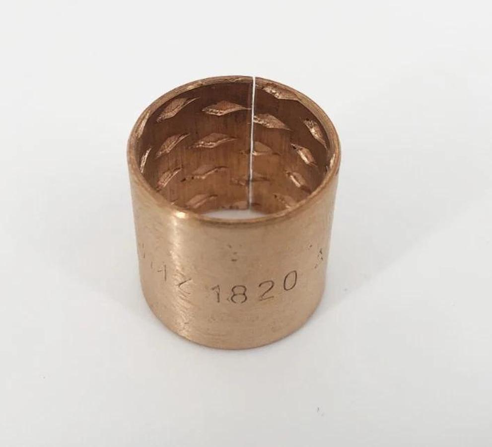 Lot of 8 New BRO-MET BMZ-1820 Bronze Slide Bearings 18/20x20 mm - No Box