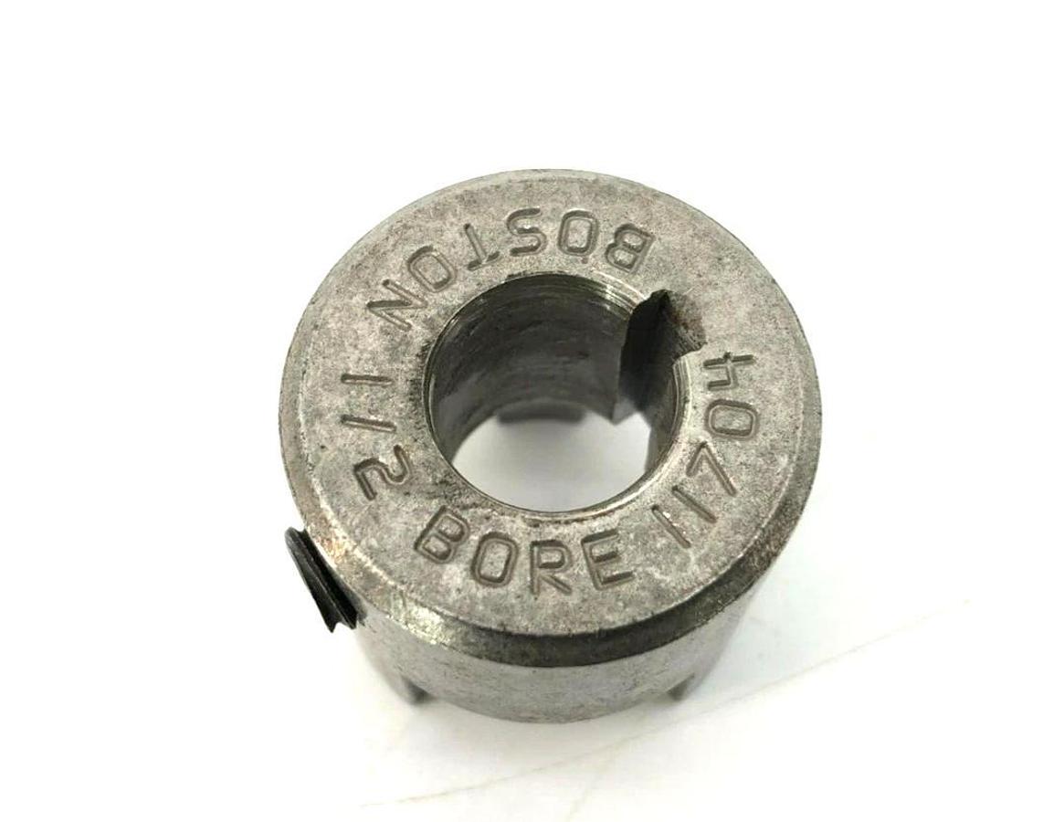 Lot of 2 New Boston 11704 1/2" Bore Jaw Coupling Hubs