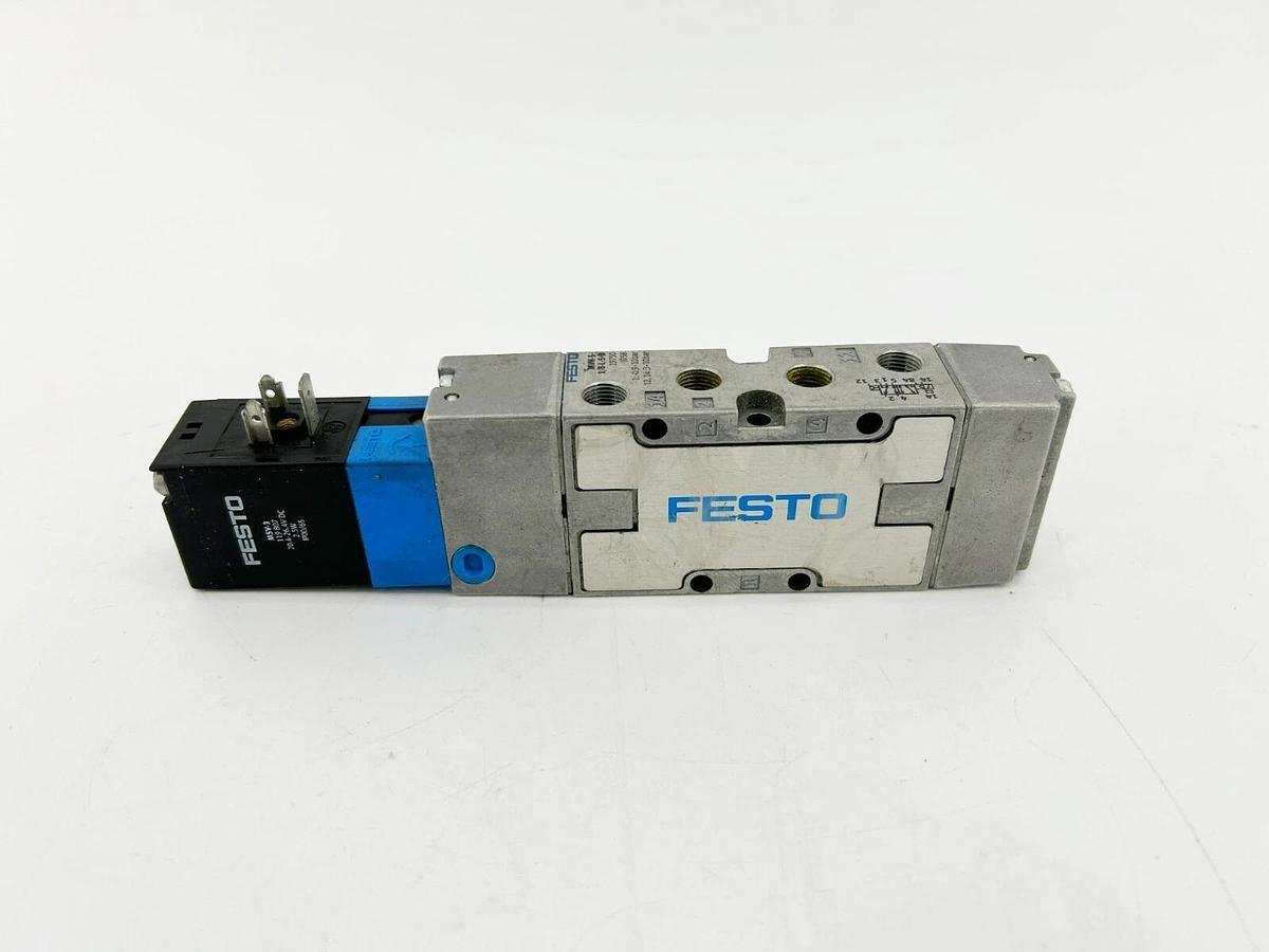 New Festo MVH-5-1/8-L-S-B Solenoid Valve, 24VDC, 19750