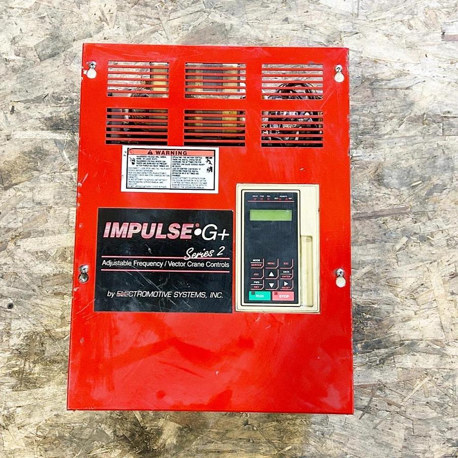 Used Impulse 4052-AFG+ AC Drive 40HP 3Phase 460V 58A 50/60Hz