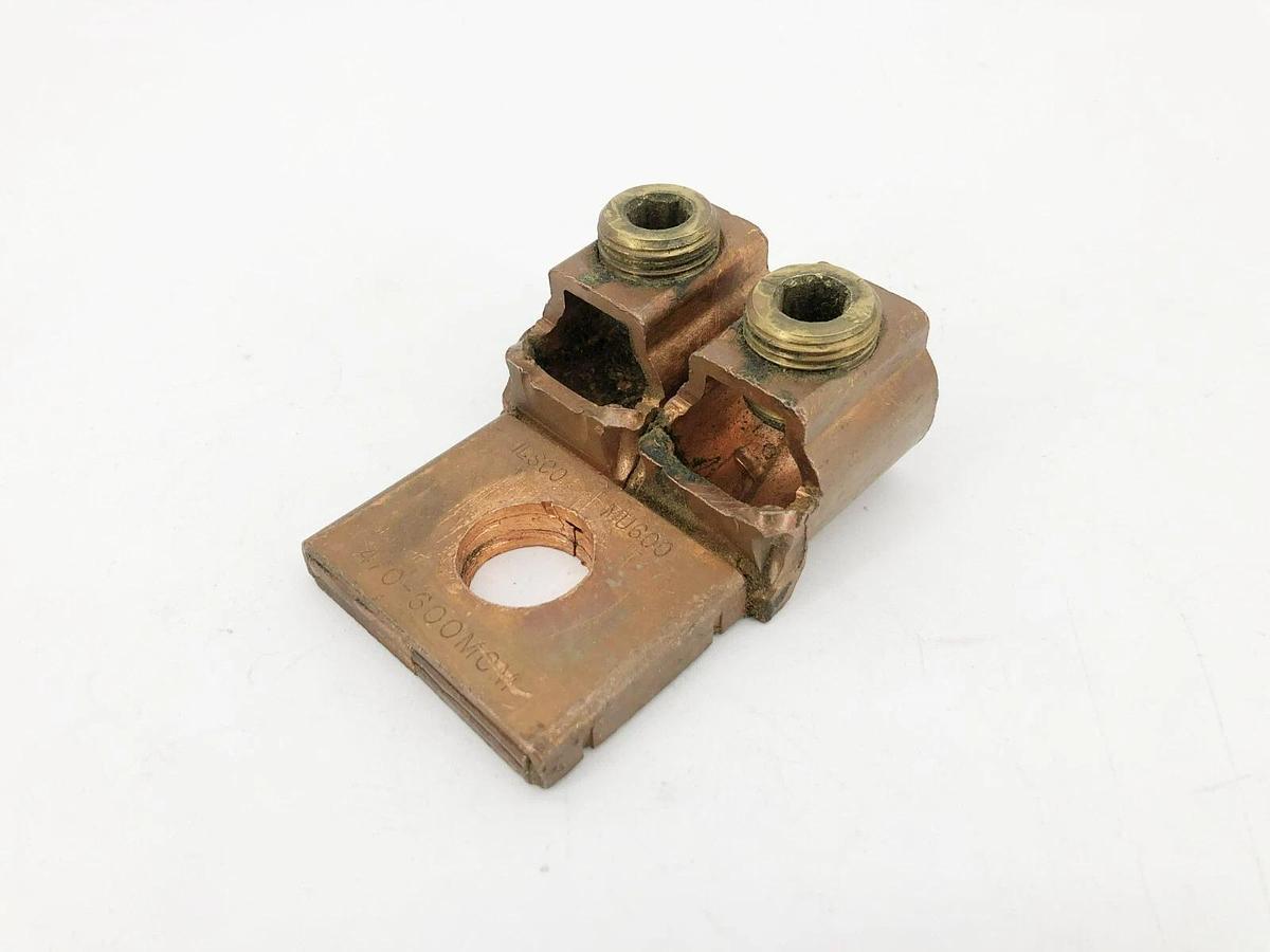 Used Ilsco MU600 Mechanical Lug 4/0-600 KCMIL