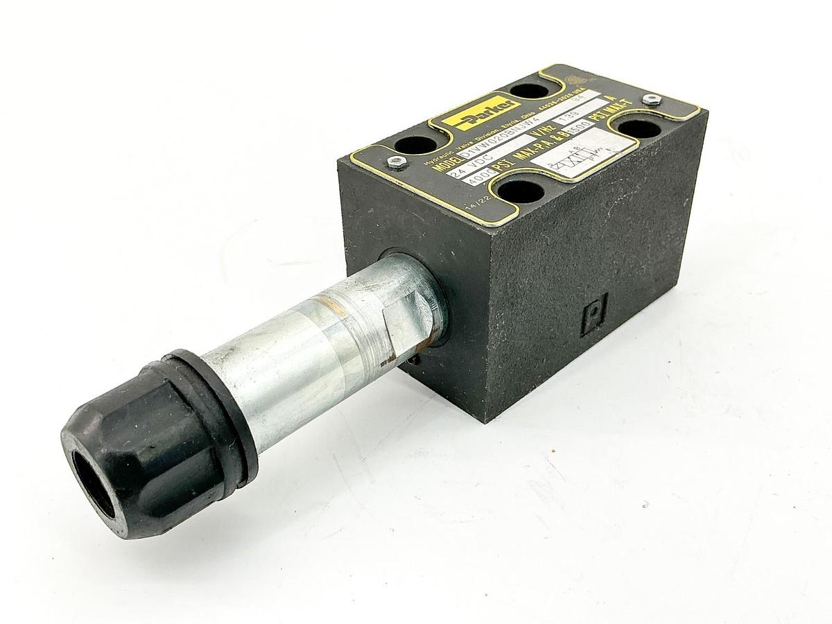 New Parker D1VW020BNJW4-94 Hydraulic Control Valve 4000PSI 24VDC 1.39A W/O Coil