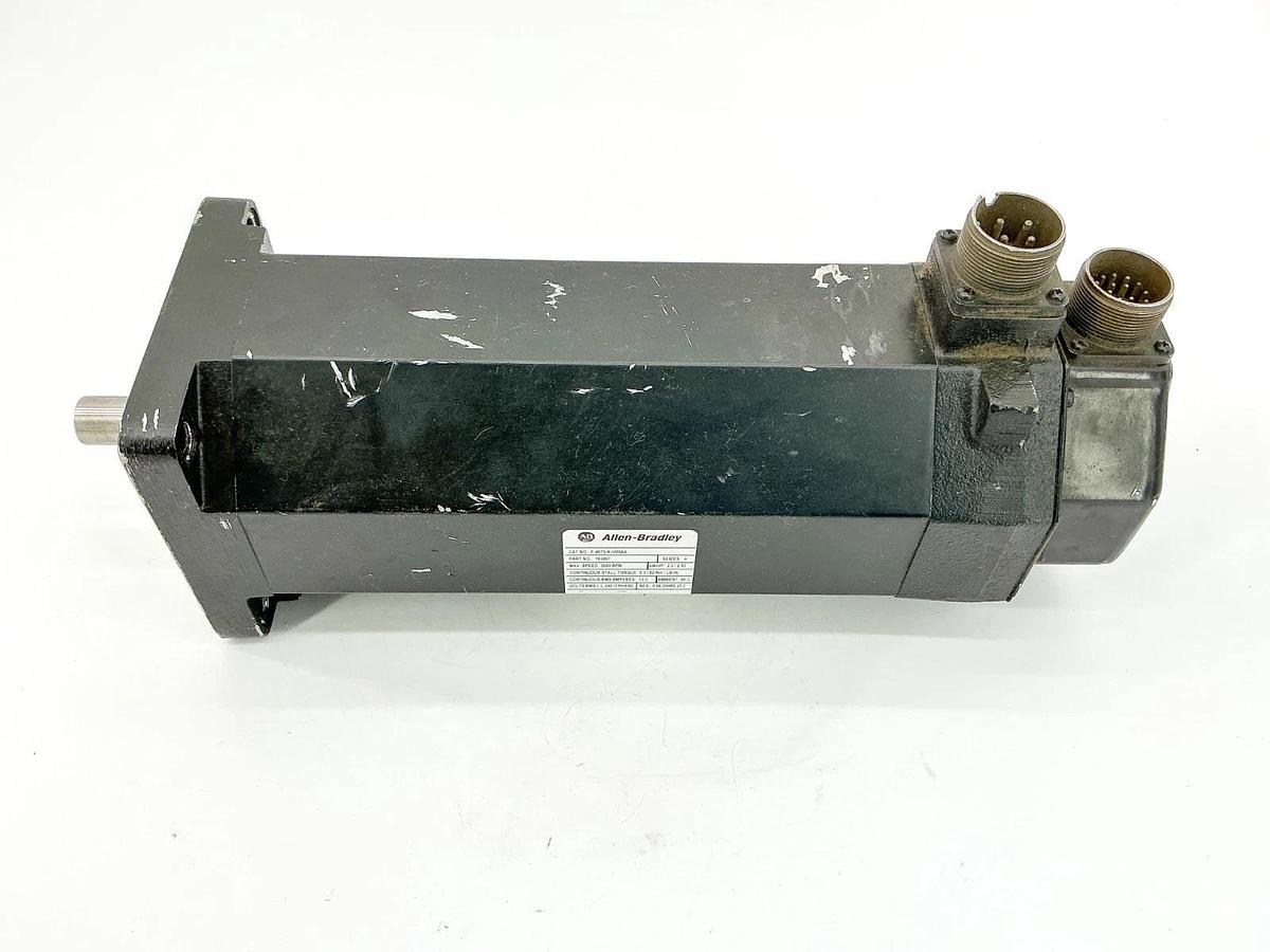 Used Allen Bradley F-4075-R-H00AA Servo Motor 3000RPM 3PH 2.9 HP 240V 193497 Ser.A