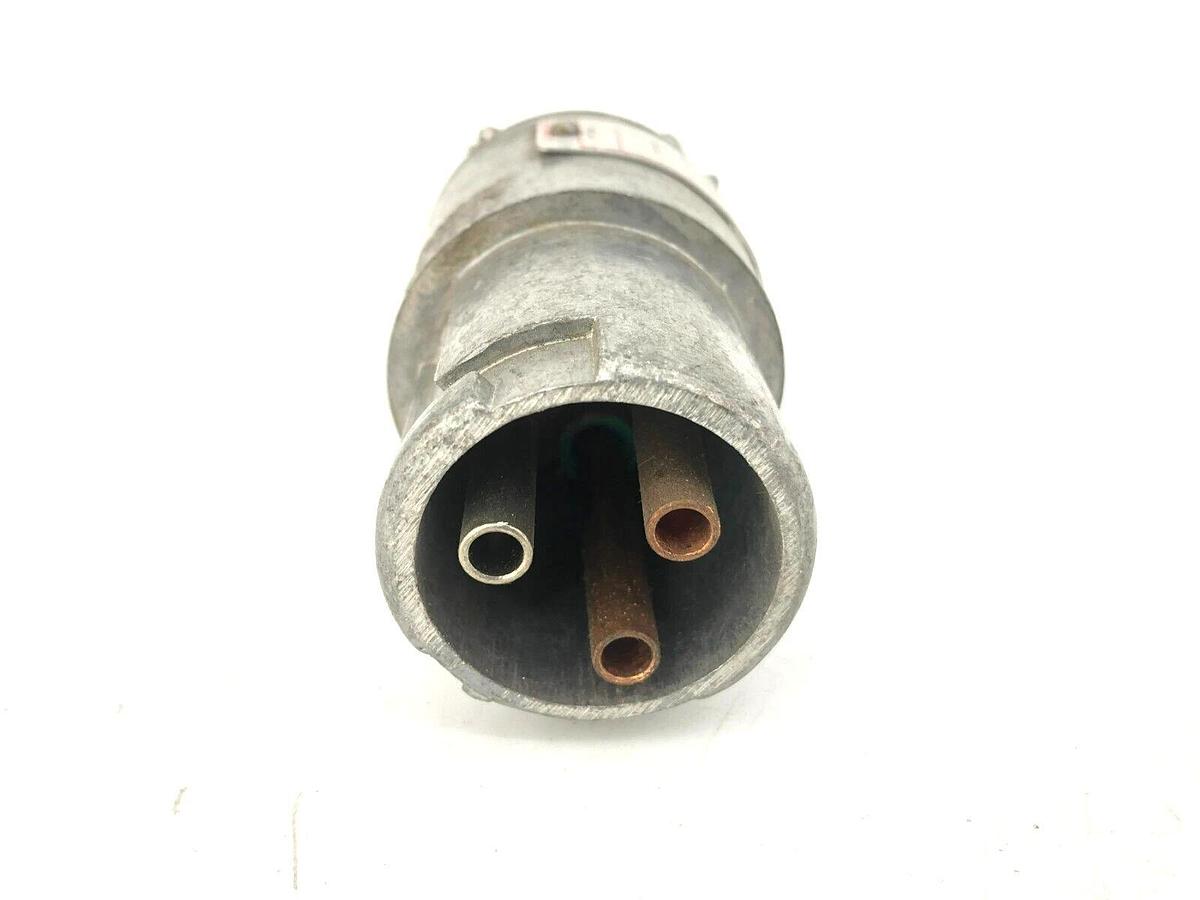 New Killark KP-20ABC SU78 Pin and Sleeve Plug 115/230V, 20A 2W 3P