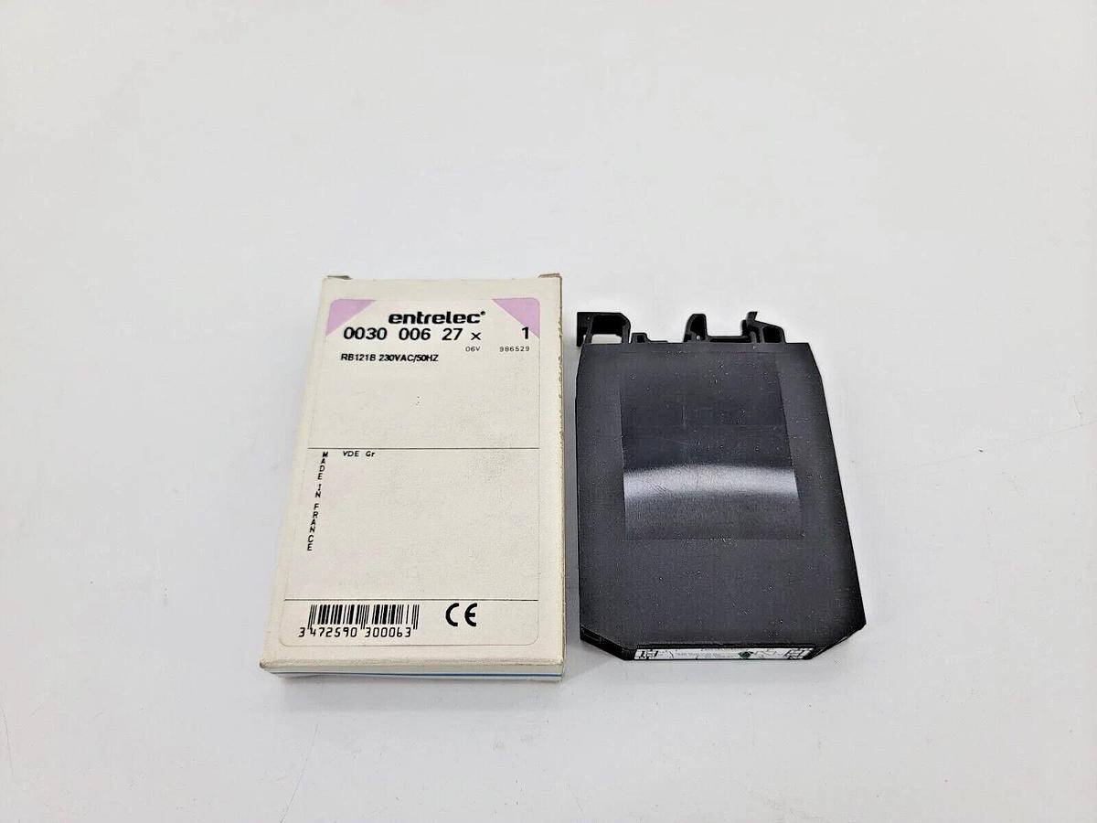 New Entrelec RB121B-230VAC Interface Block 230VAC 50Hz 0030 006 27