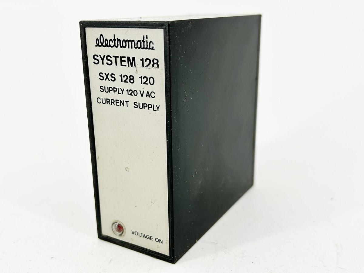 Used Electromatic SXS 128 120 Current Supply Relay 120VAC 11Pin