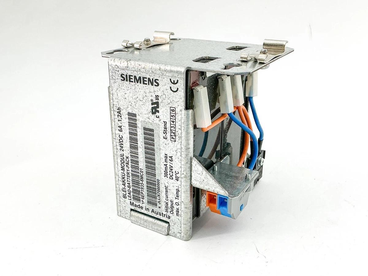 New Siemens 6EP1935-6MC01 Lead-Battery Pack Module 24VDC 300mA 6A
