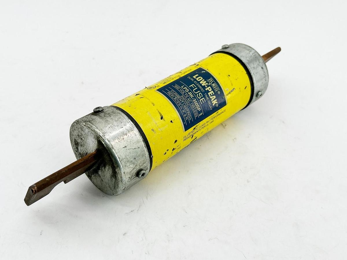 New Bussmann LPS-RK-350-SP Dual Element TIme Delay Fuse 350A 600V - No Box