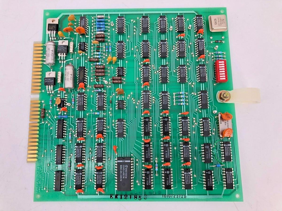 Used Exide 101072372 Rev. B CHG & Digital Cont Card Circuit Board New Surplus No Box
