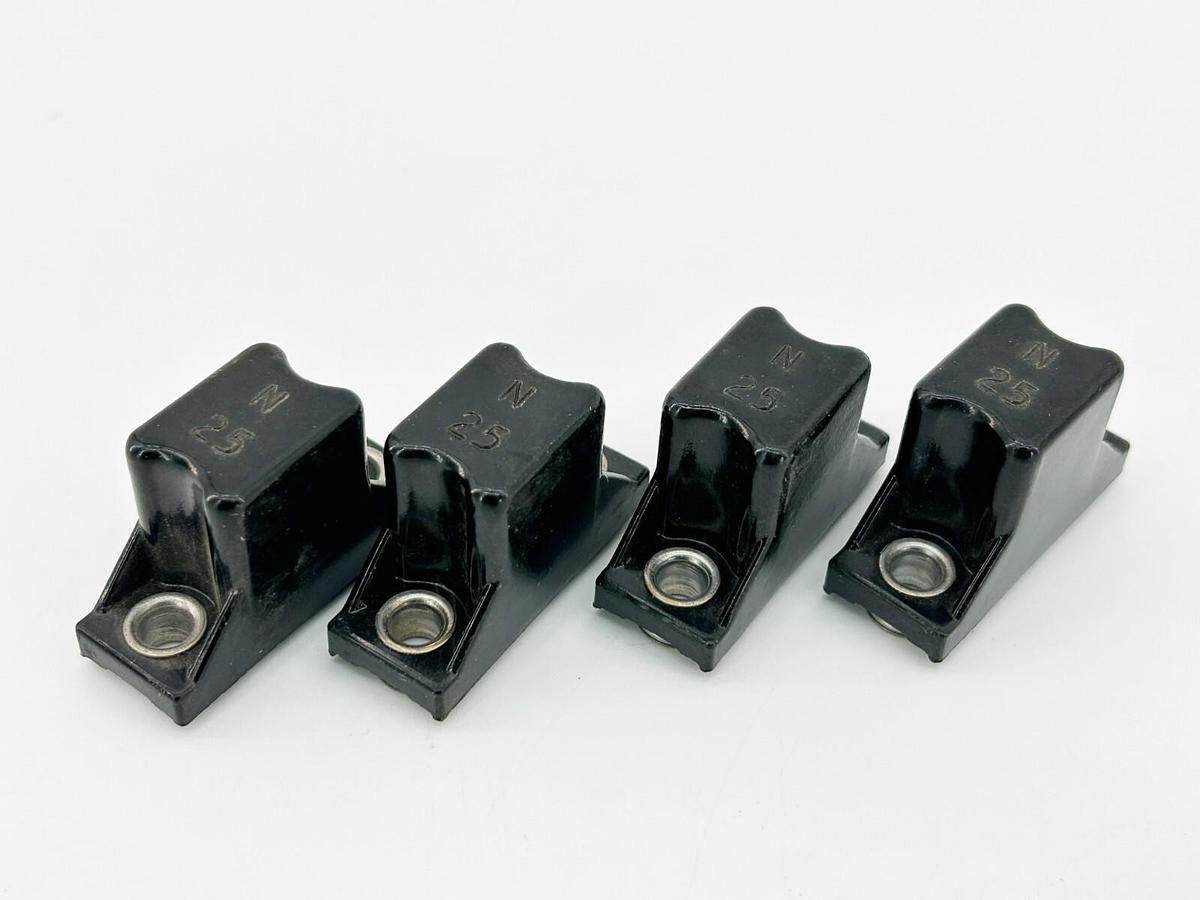 New Lot of 4 Allen Bradley N25 Heater Overload Relay Element N Series