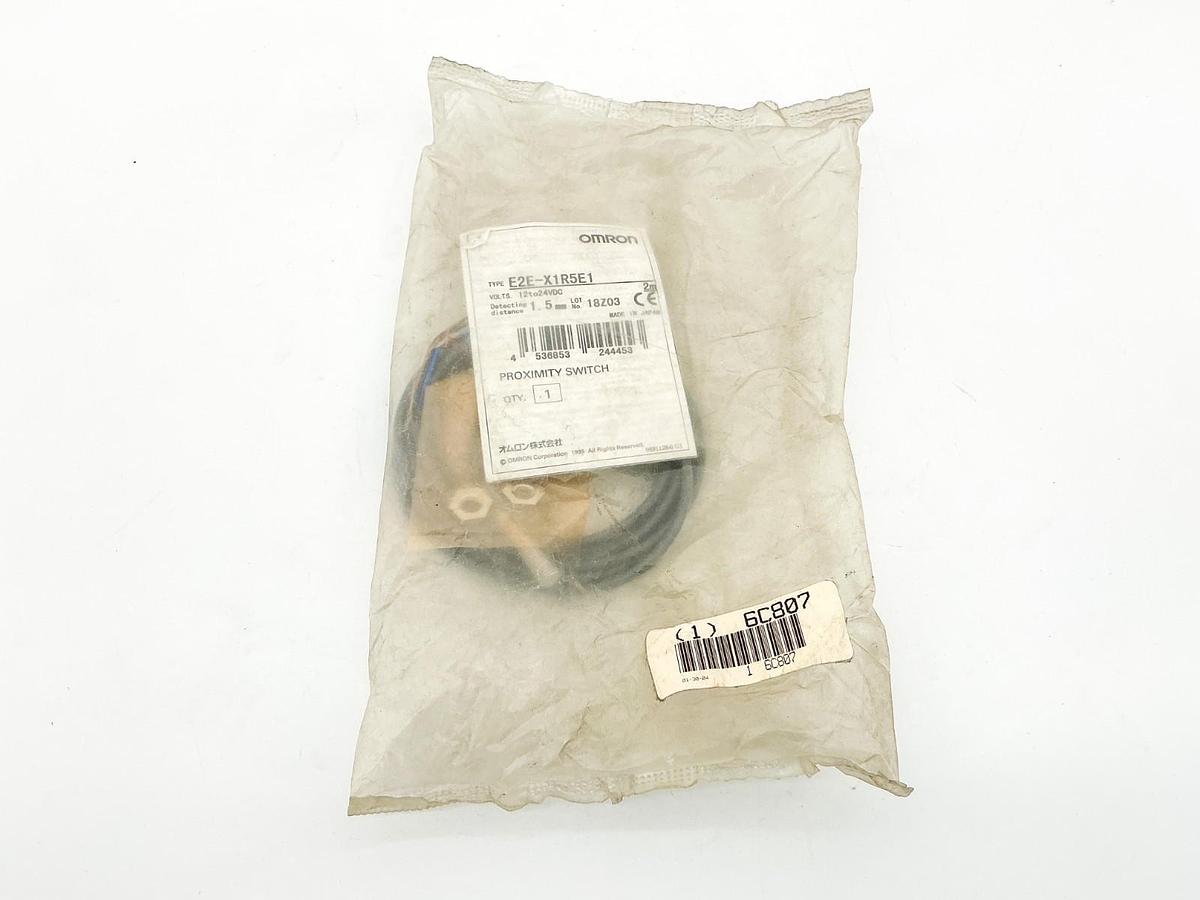 New Omron E2E-X1R5E1 Proximity Switch 12-24VDC 1.5MM Detecting Distance