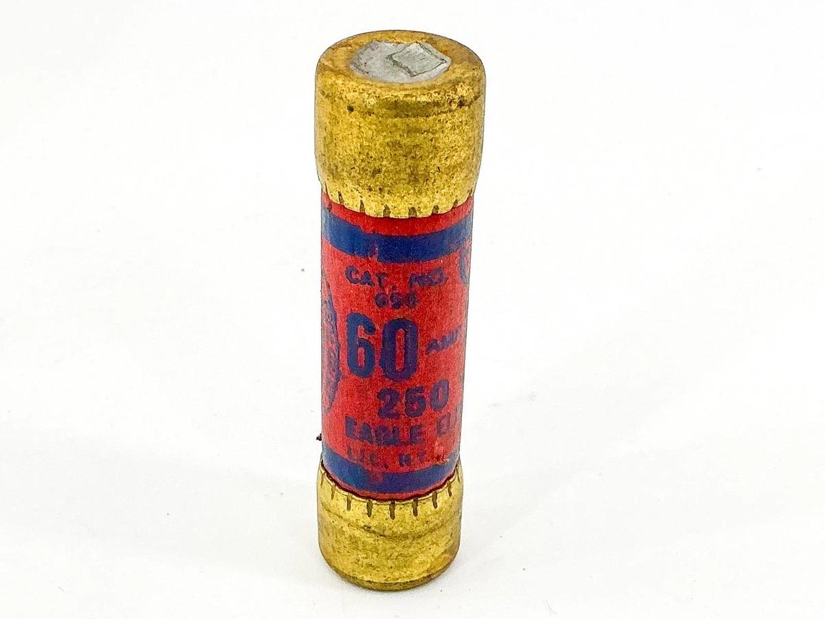 New Lot of 3 Eagle Electric 655 Fuse 60A 250V - No Box