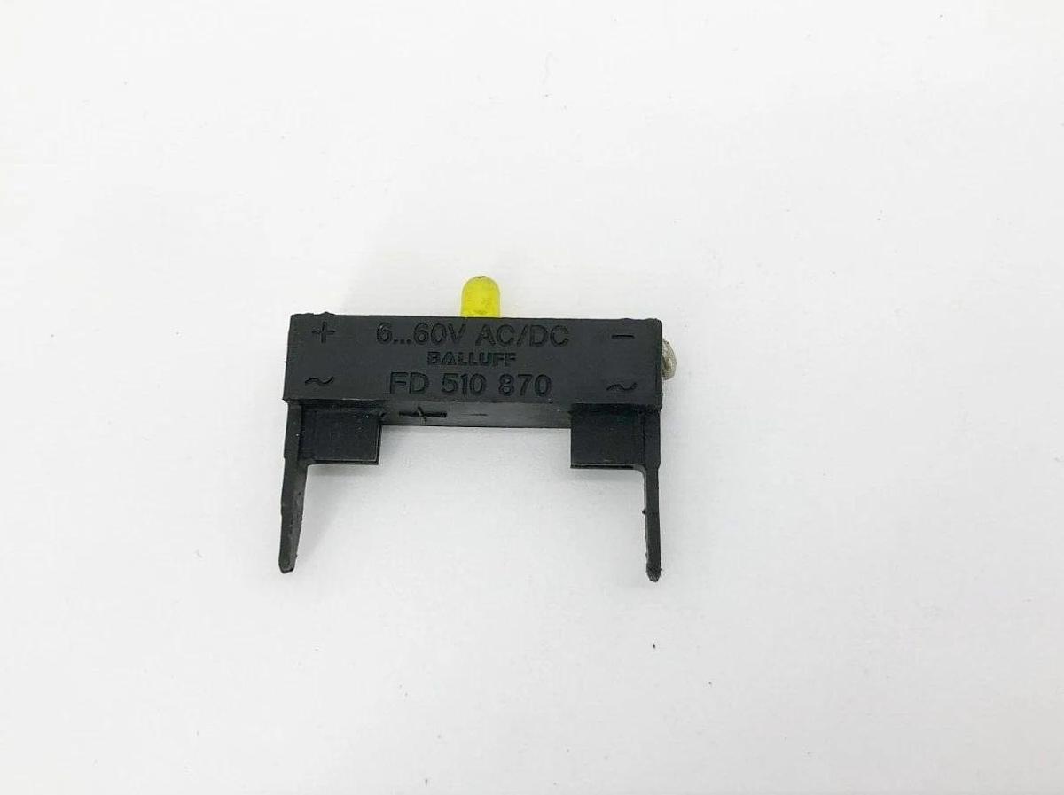 Lot of 3 New Balluff FD-510-870 LED Function Indicators 6...60VAC/DC Yellow