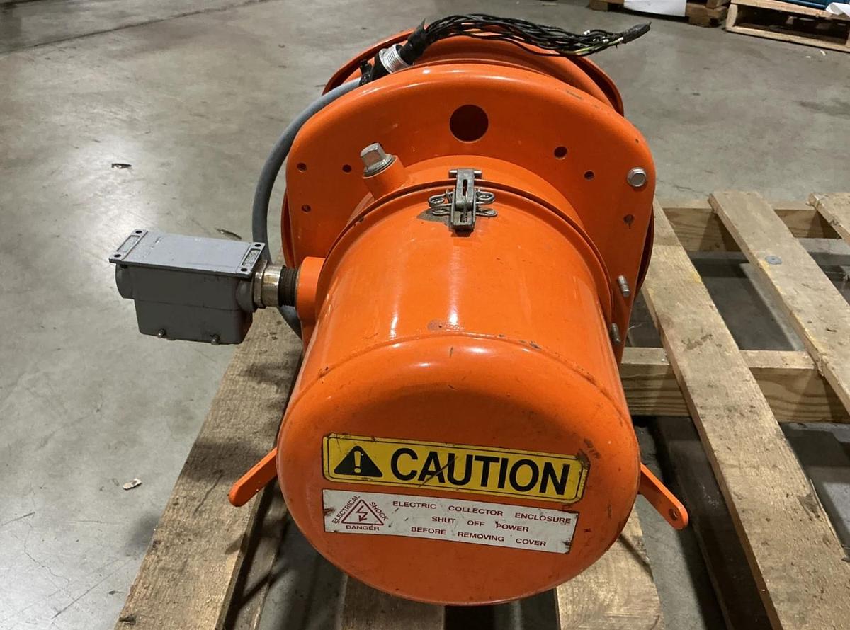 Used Gleason Reel S14351-12L-10-5 Cable Reel Lift ~25ft Type-18G Cable @ 0.150FPM