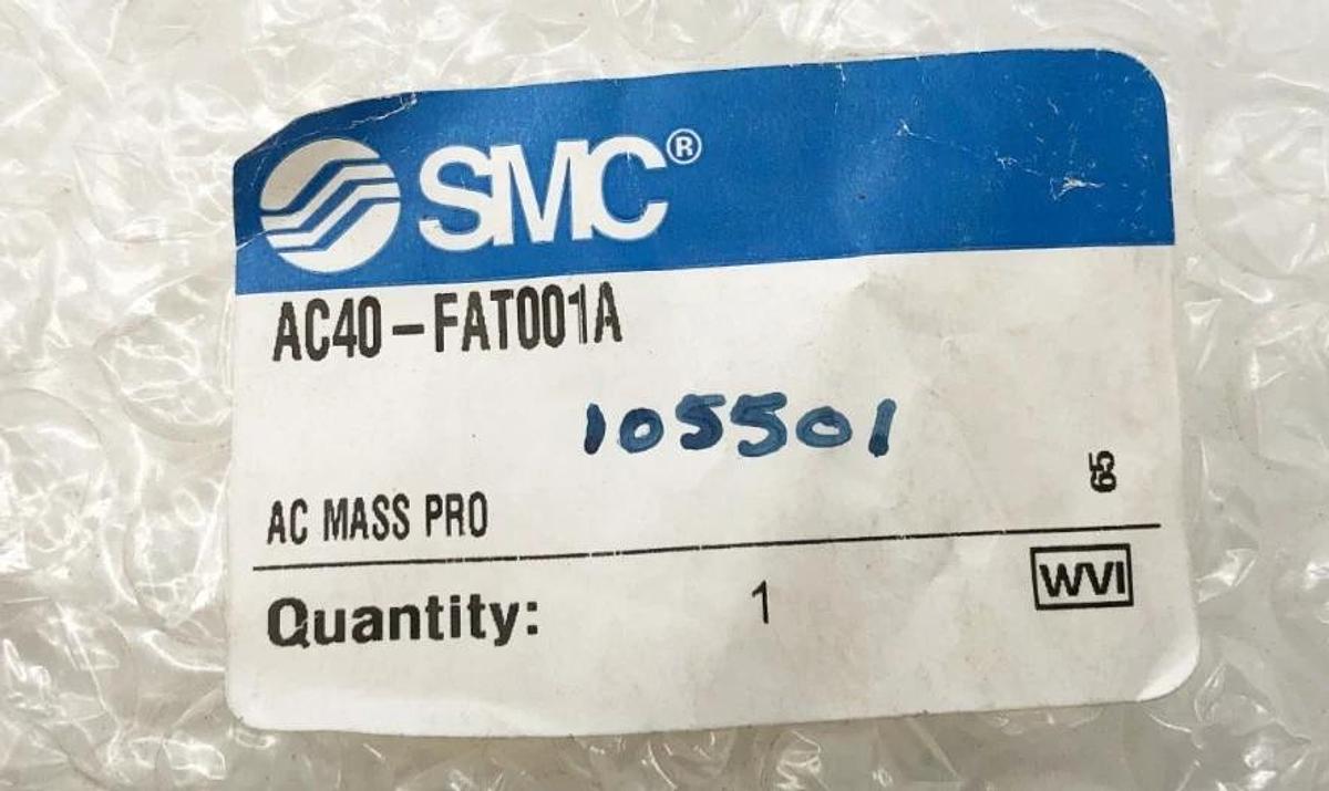 New SMC AC40-FAT001A AC Mass Pro Set 7-125psi - No Box