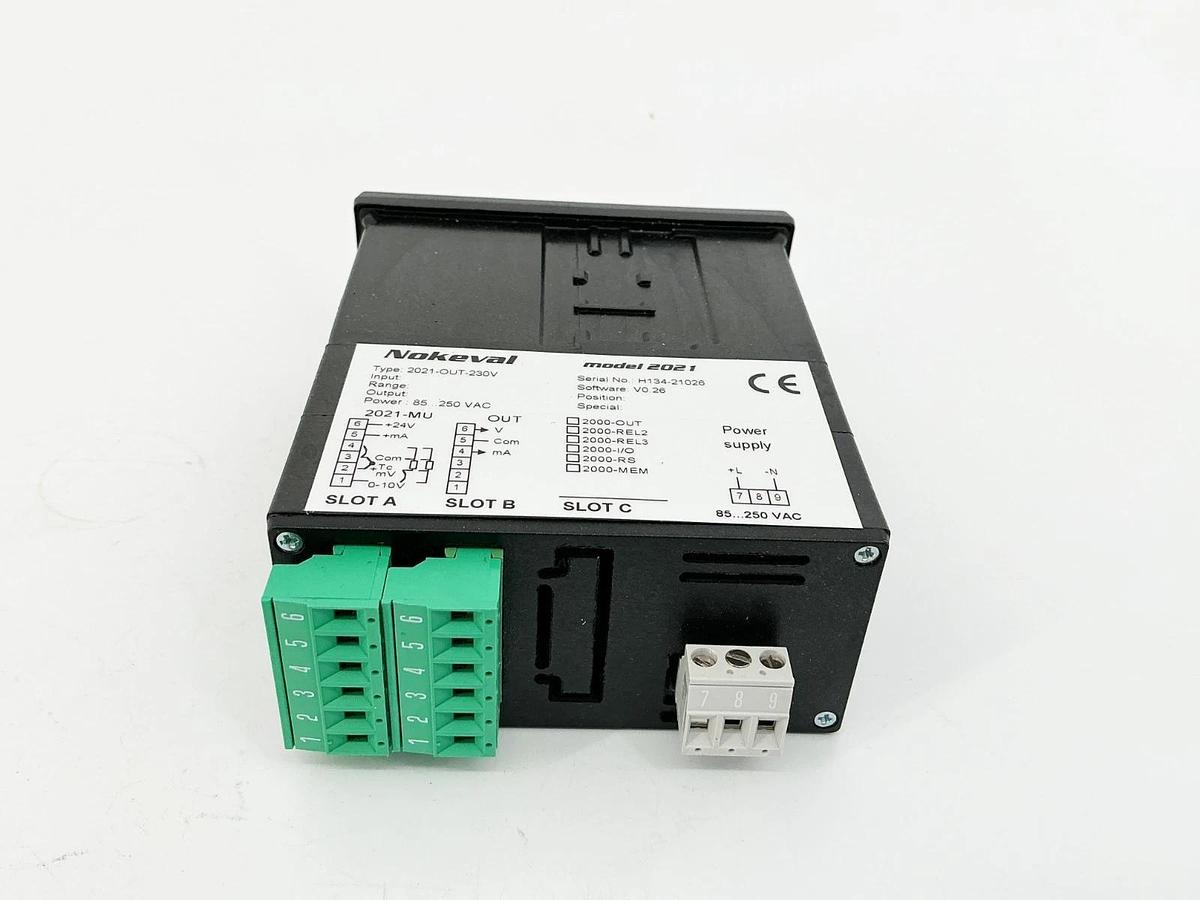 New Nokeval 2021-230V Panel Meter 85-250VAC Model 2021