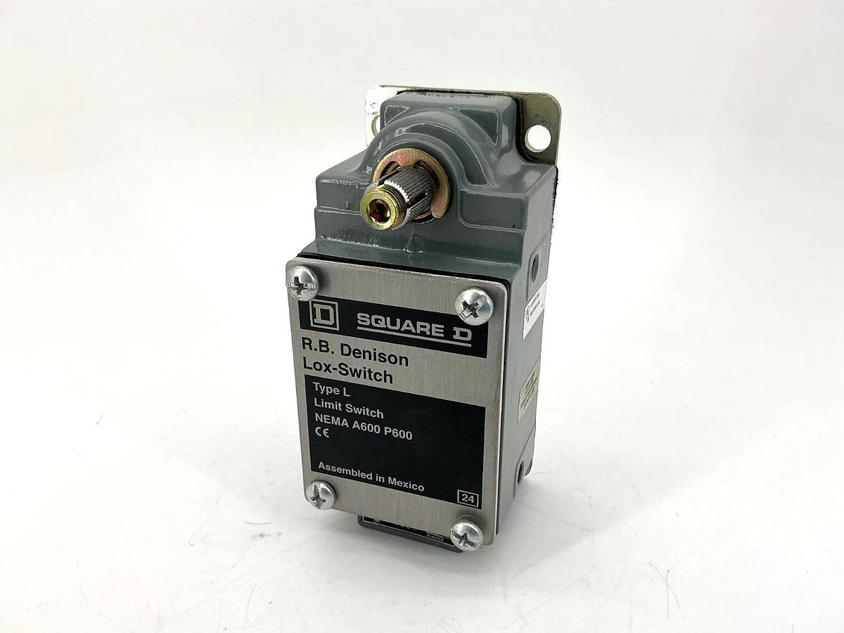 New Square D L142-2M Ser F Limit Switch RB Denison Lox-Switch 10A 600VAC L1422M