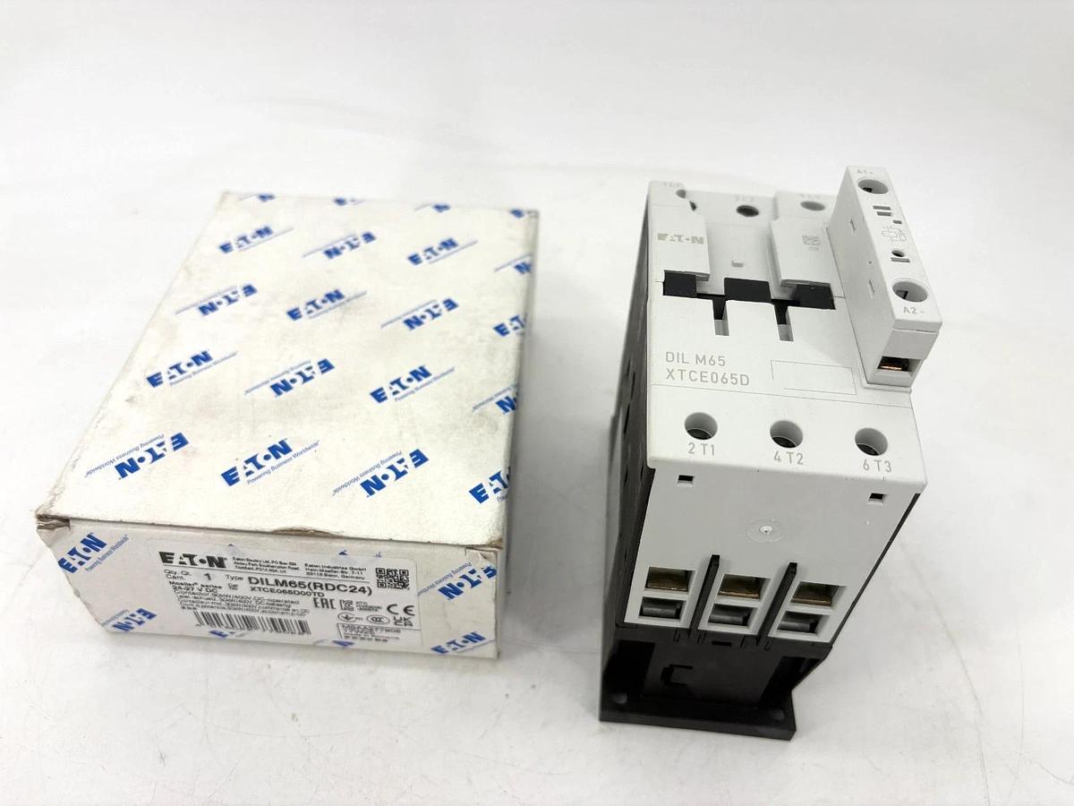 New Eaton Moeller XTCE065D-00TD Contactor 24-27VDC DILM65(RDC24)