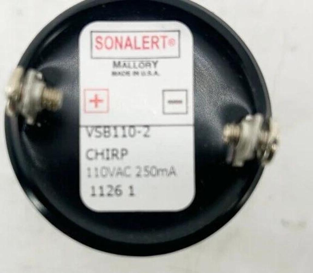 New Mallory VSB110-2 Sonalert Transducer CHIRP