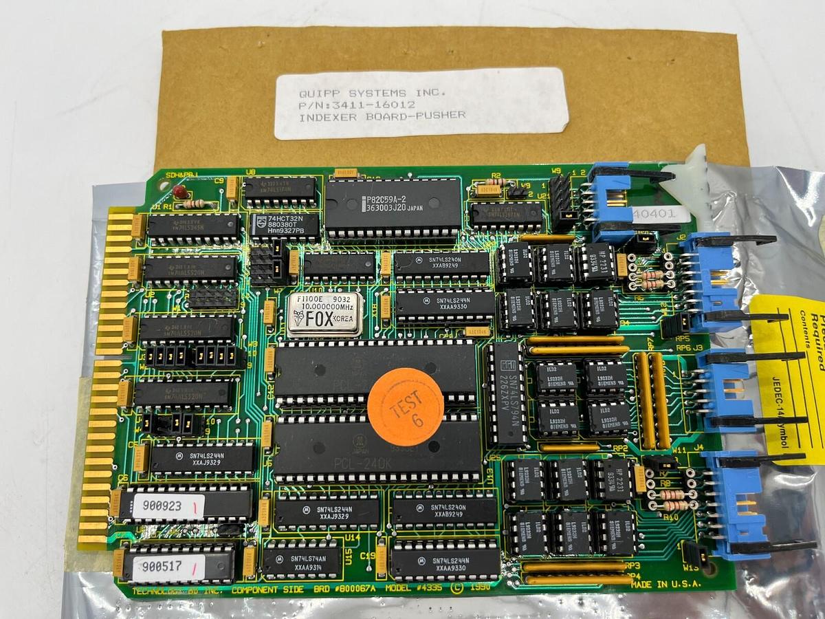 Quipp Systems 3411-16012 Indexer Board Pusher