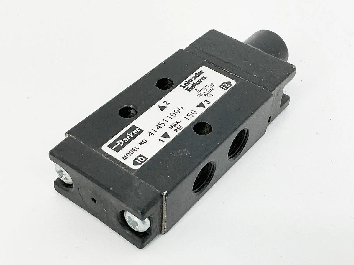 New Parker 414511000 3 Way Spool Valve 150PSI