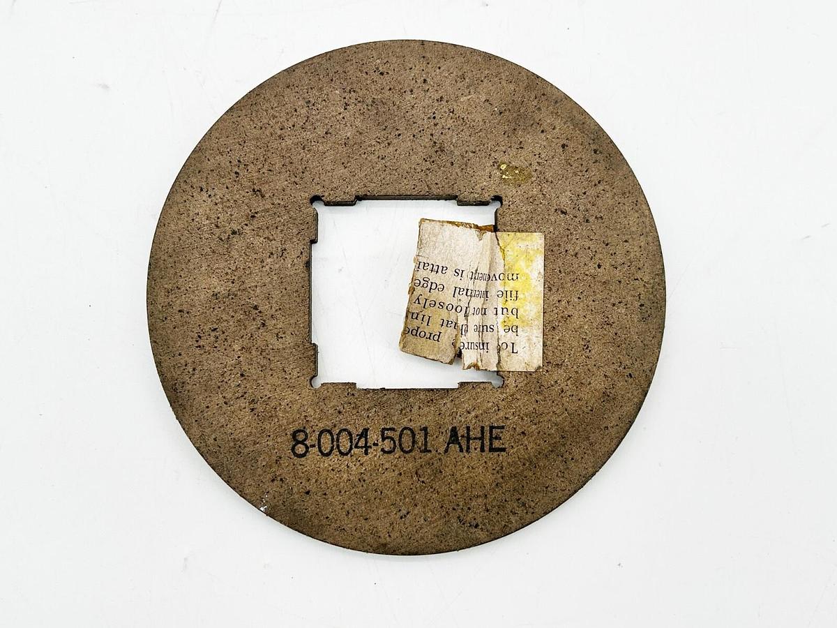 8-004-501-AHE Square Hub Friction Disc 8-004-501 - No Box