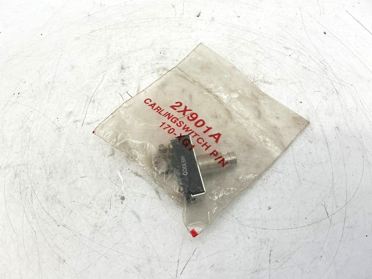 New Carlingswitch 170-XG1 Pushbutton Toggle Switch 10A 250VAC 15A 125VAC 2X901A