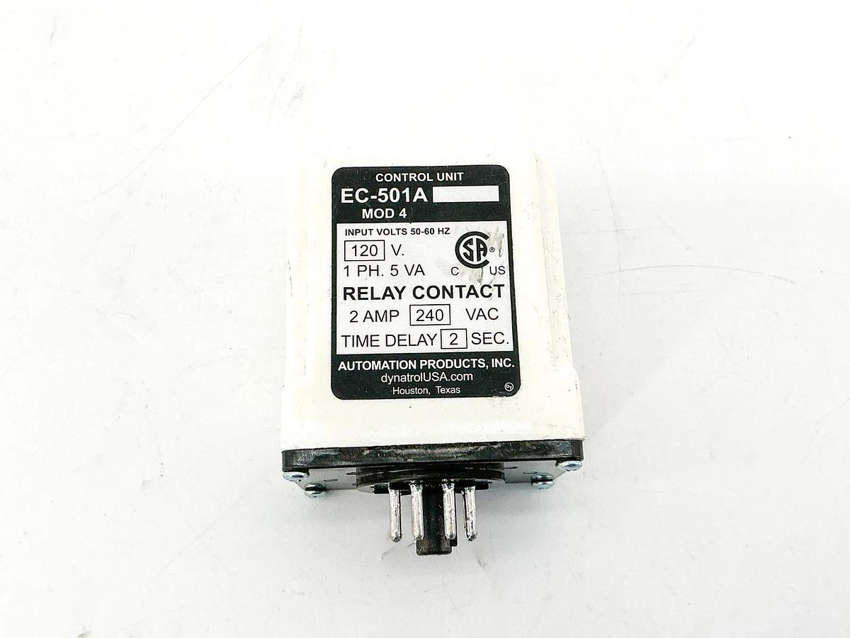 New Automation Products Inc. EC-501A MOD 4 Control Unit Relay120V 1PH 5VA No Box