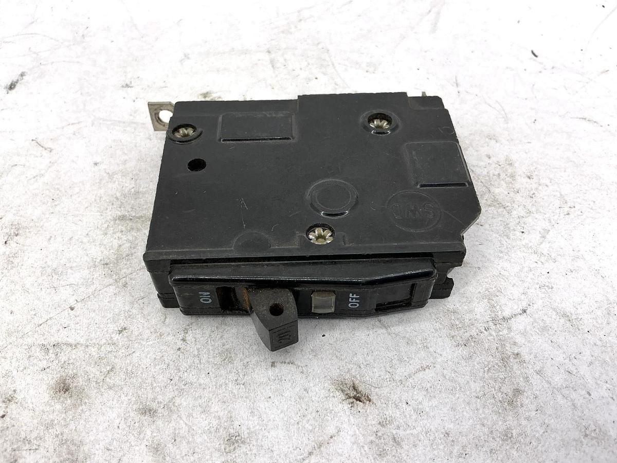 Used Lot of 5 Square D QOB120 Circuit Breaker 1-Pole 20A 120/240V