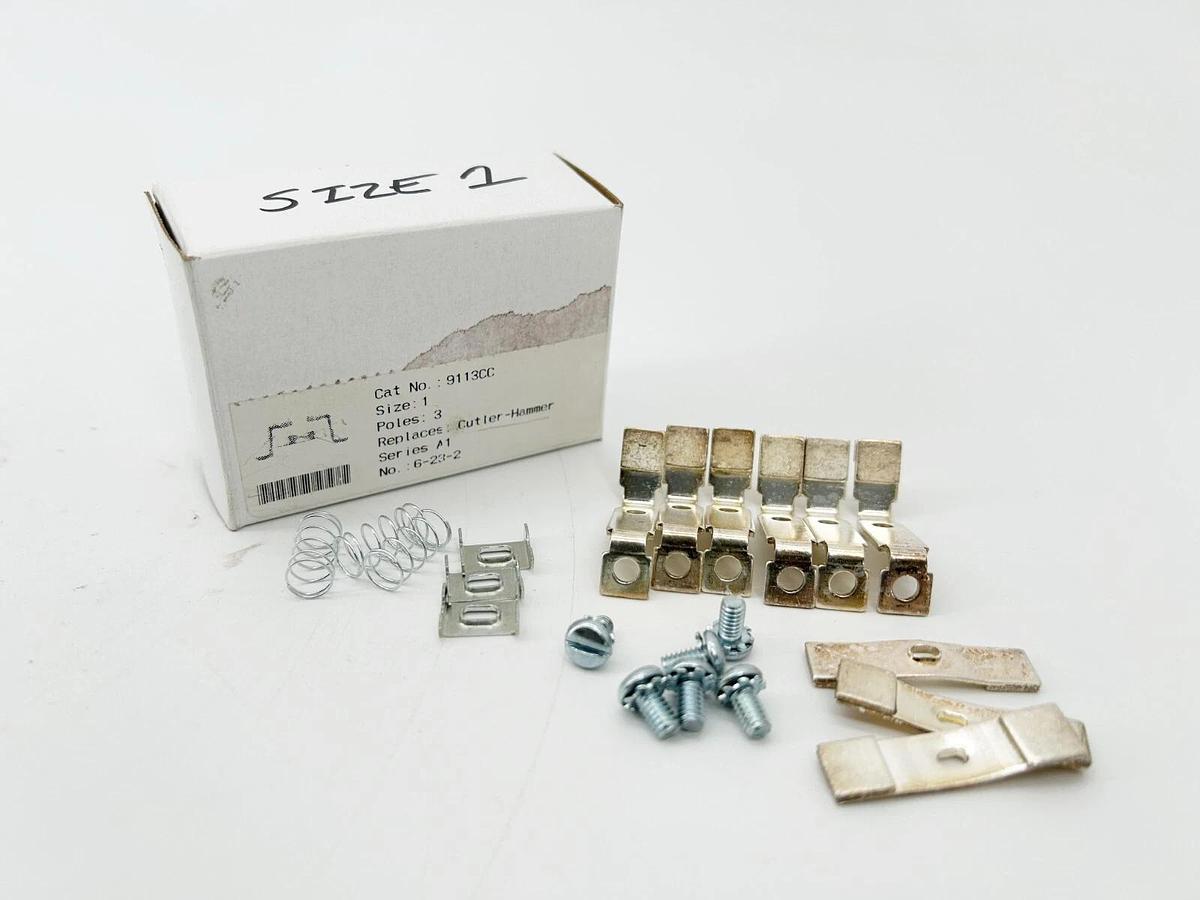 New Repco 9113CC Contact Kit Size 1 3P Replaces Cutler Hammer Series A1 6-23-2